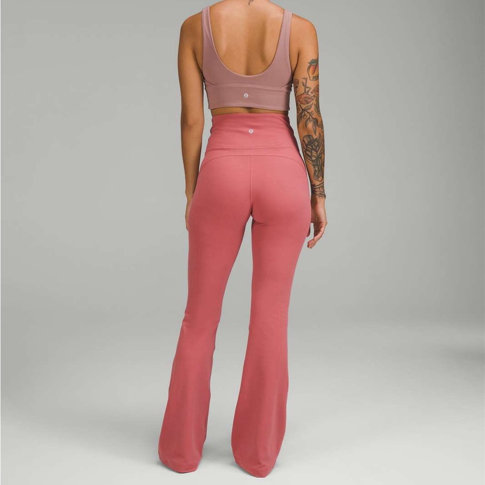 lululemon athletica Pink Flare Pants